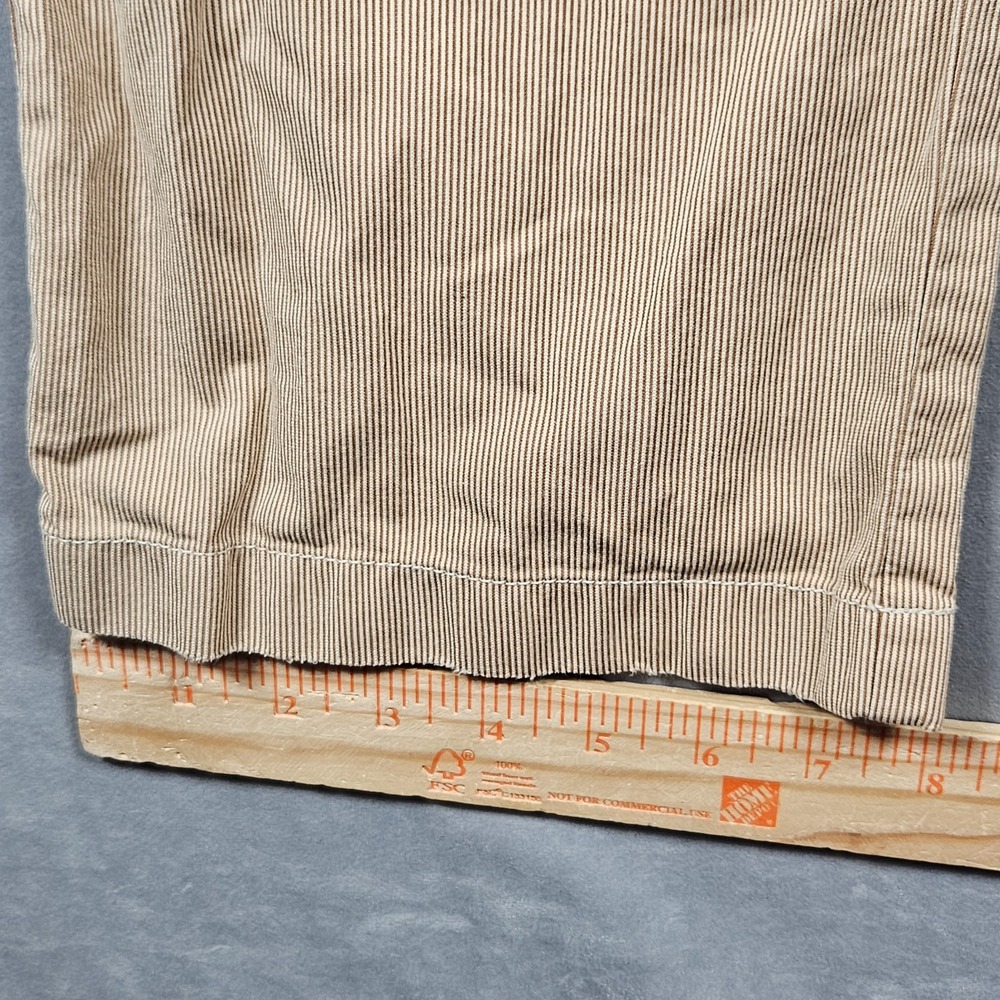 Vintage J. Crew Pants Mens 36x34 Tan Pinwale Corduroy Classic Slim Fit Chino Y2K - Picture 6 of 12